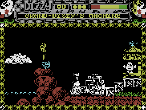 Dizzy 3 and a Half (Commodore Plus/4 Port) screenshot