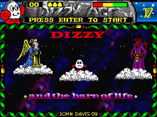 Dizzy and the Harp of Life artwork