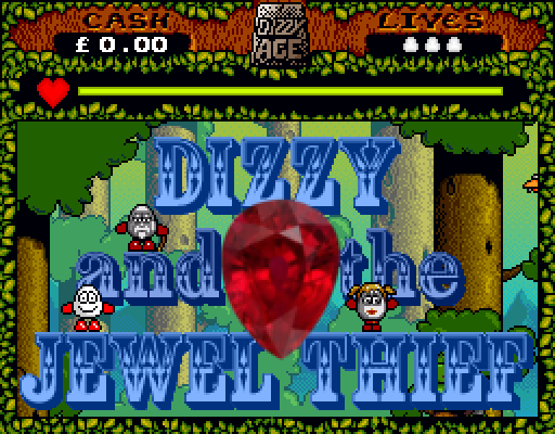 Dizzy and the Jewel Thief artwork