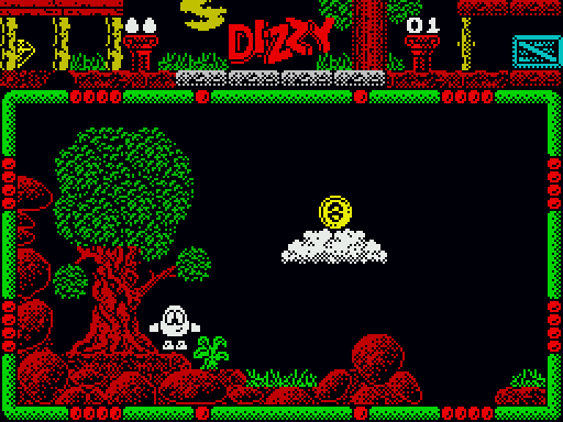 Dizzy and the Mushrooms Pie (Spectrum Remake) screenshot