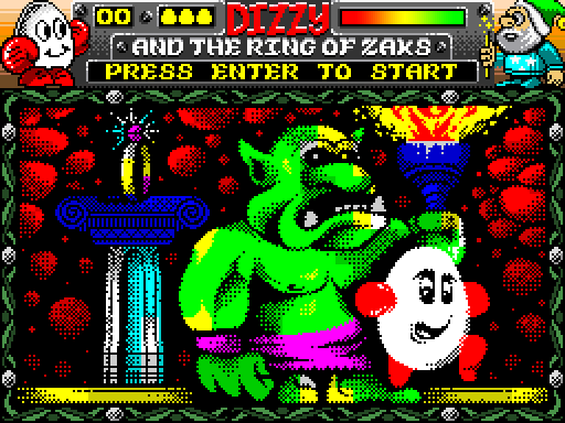 Dizzy and the Ring of Zaks cover