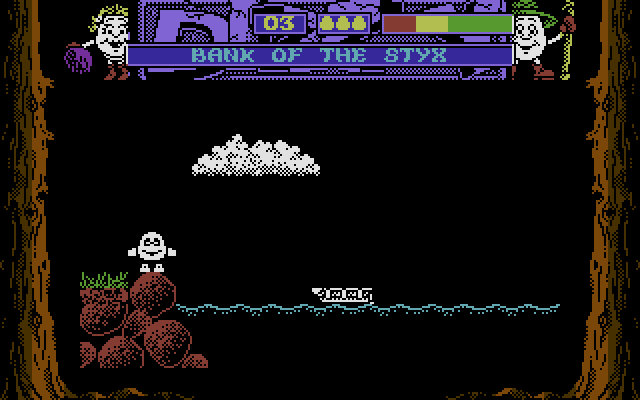 Dizzy - Prince of the Yolkfolk (Commodore Plus/4 Port) screenshot