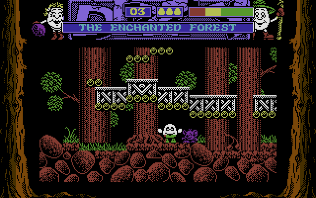 Dizzy - Prince of the Yolkfolk (Commodore Plus/4 Port) screenshot