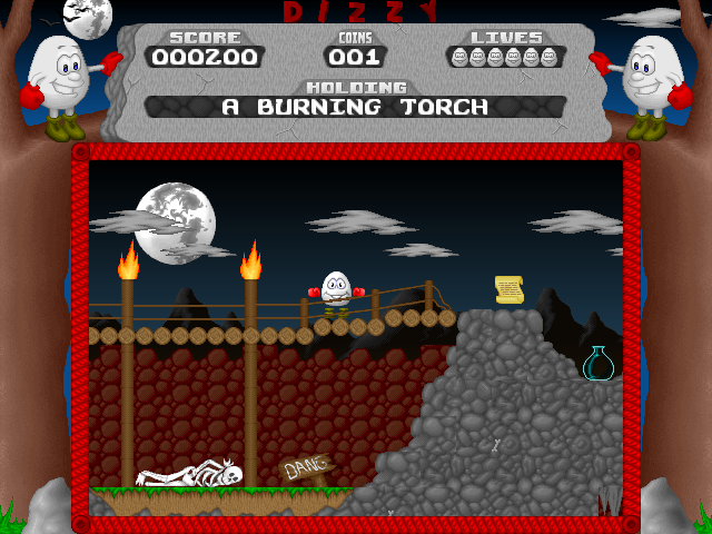 Dizzy - The Ultimate Cartoon Adventure (Crystal Fusion PC Remake) screenshot