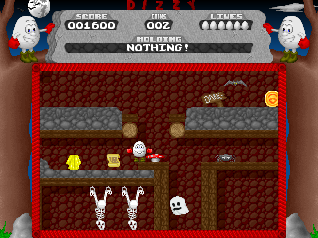 Dizzy - The Ultimate Cartoon Adventure (Crystal Fusion PC Remake) screenshot