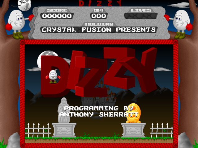 Dizzy - The Ultimate Cartoon Adventure (Crystal Fusion PC Remake) artwork