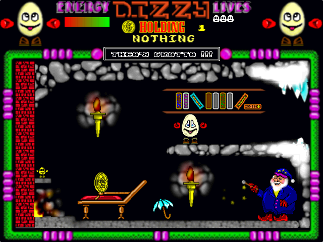 Dizzy - The Ultimate Cartoon Adventure (TGF Demo) screenshot