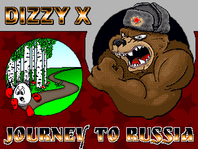 Dizzy X - Journey to Russia (DizzyAGE Remake) cover
