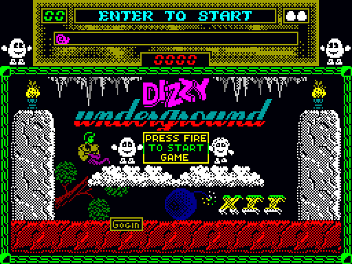 Dizzy XII - Dizzy Underground (DizzyAGE Remake) artwork
