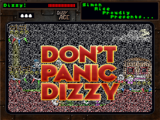 Don't Panic Dizzy cover