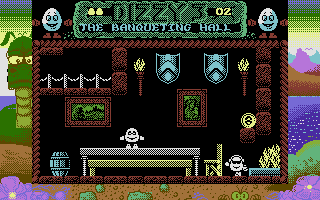 Fantasy World Dizzy (Commodore Plus/4 Port) screenshot