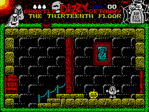 Ghastly Getaway Dizzy (Spectrum Remake) screenshot