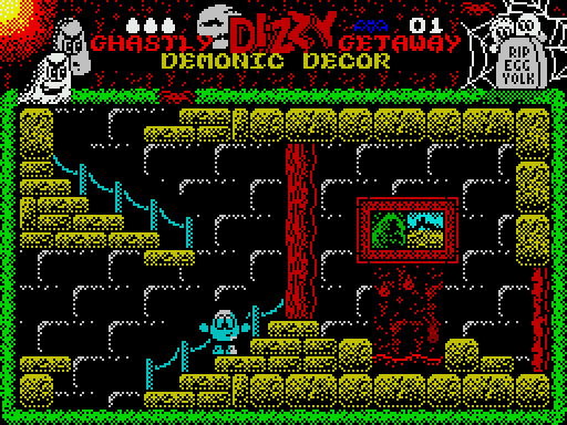 Ghastly Getaway Dizzy (Spectrum Remake) screenshot