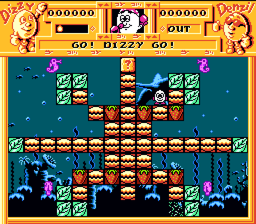 Go! Dizzy Go Hard! (NES Hack) screenshot