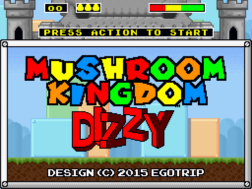 Mushroom Kingdom Dizzy artwork