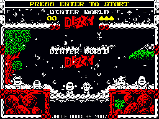 Winter World Dizzy artwork
