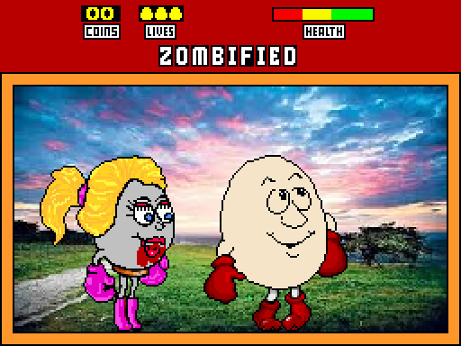 Zombified artwork