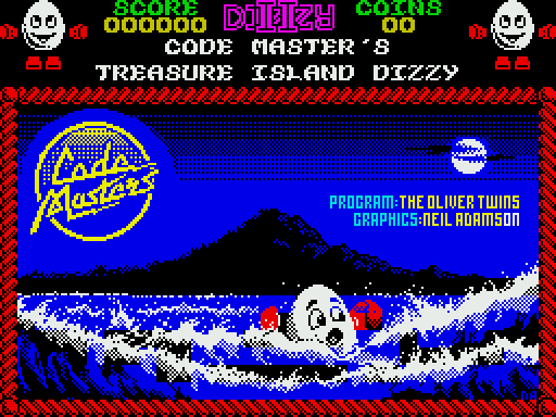 Treasure Island Dizzy artwork
