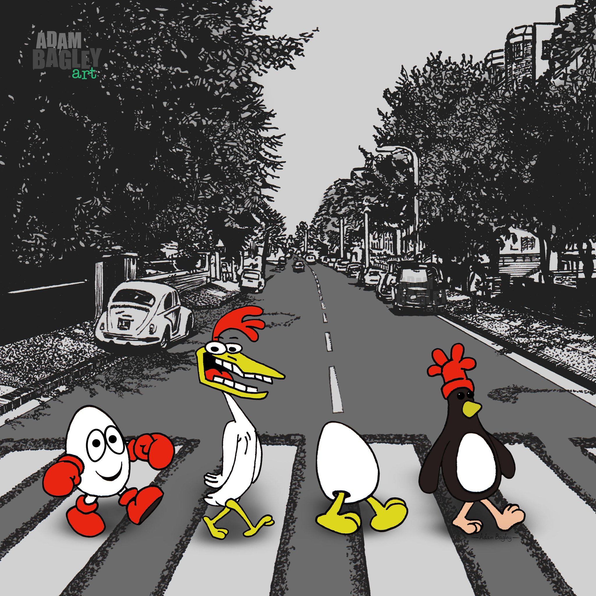 Adam Bagler - Dizzy, Chicken, Sheldon and Feathers