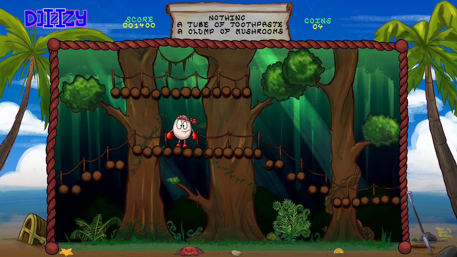 Ben Haith-Bedford - Treasure Island Dizzy Screen