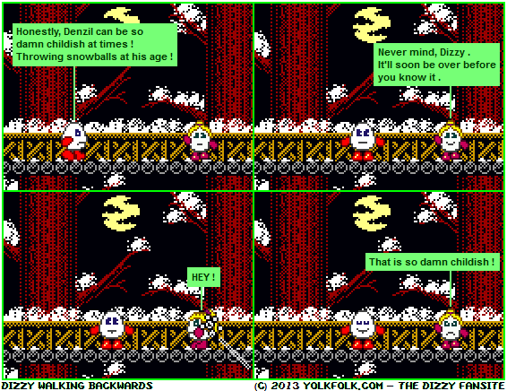 Dizzy Walking Backwards #36