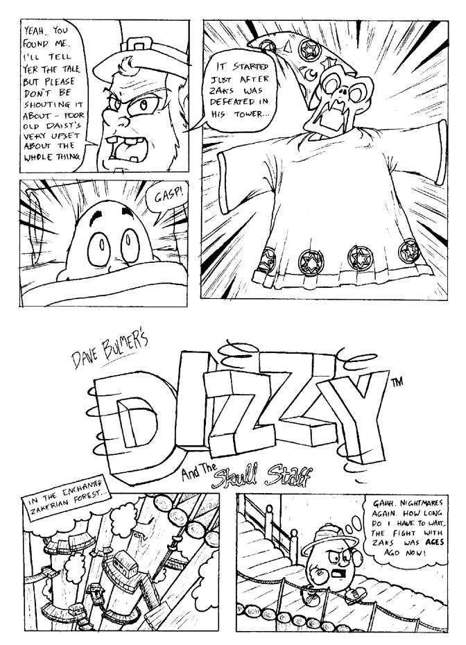 Dizzy and the Skull Staff - Page 1