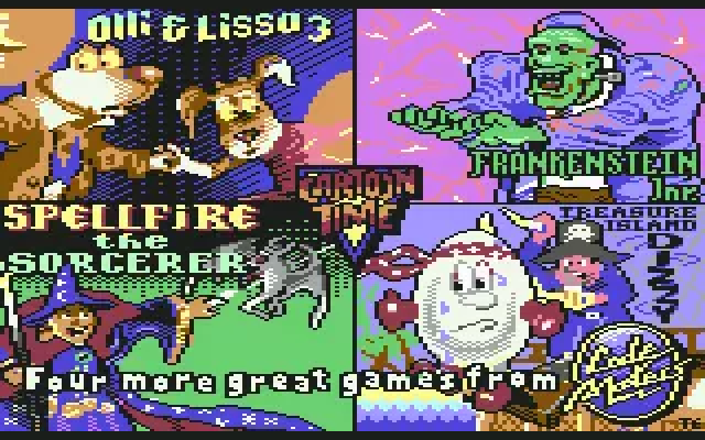 Cartoon Time - In-game Advert (Commodore 64)