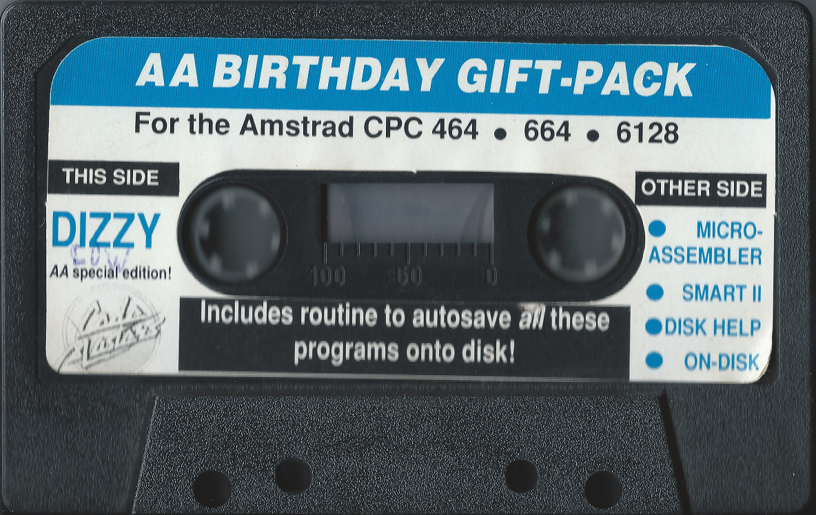 Amstrad Action (Oct 1988 - Tape Front
