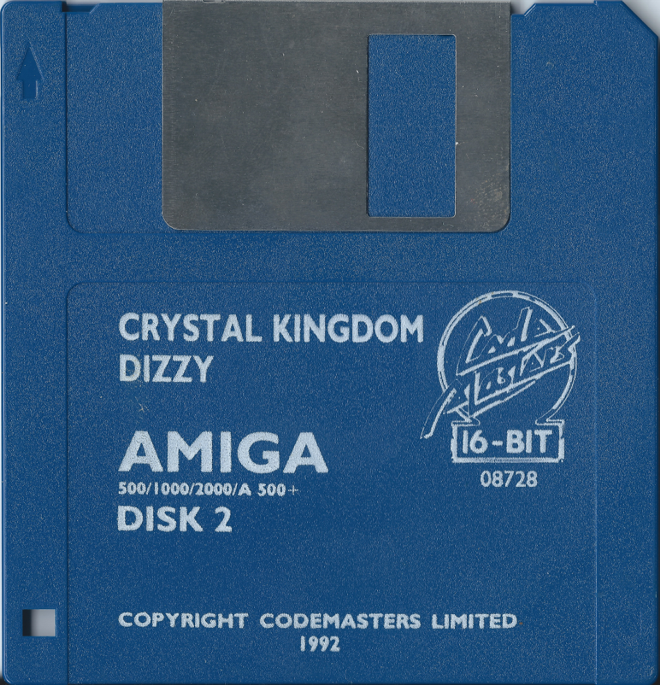 Crystal Kingdom Dizzy - Amiga Disk 2