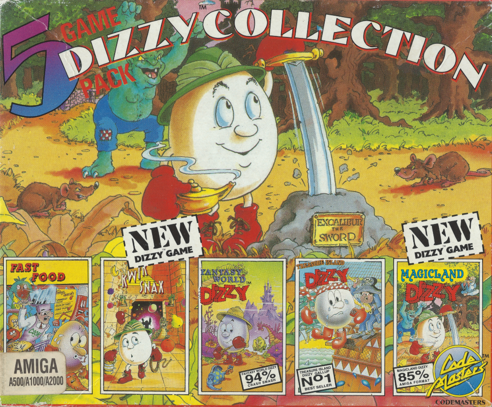 Dizzy Collection - Amiga Front