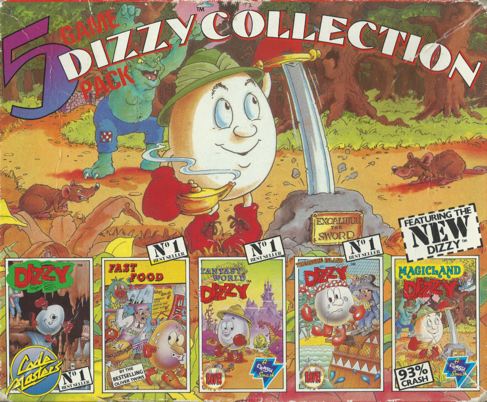 Dizzy Collection - C64 Front