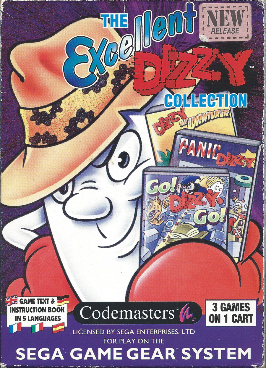 The Excellent Dizzy Collection - Game Gear Front