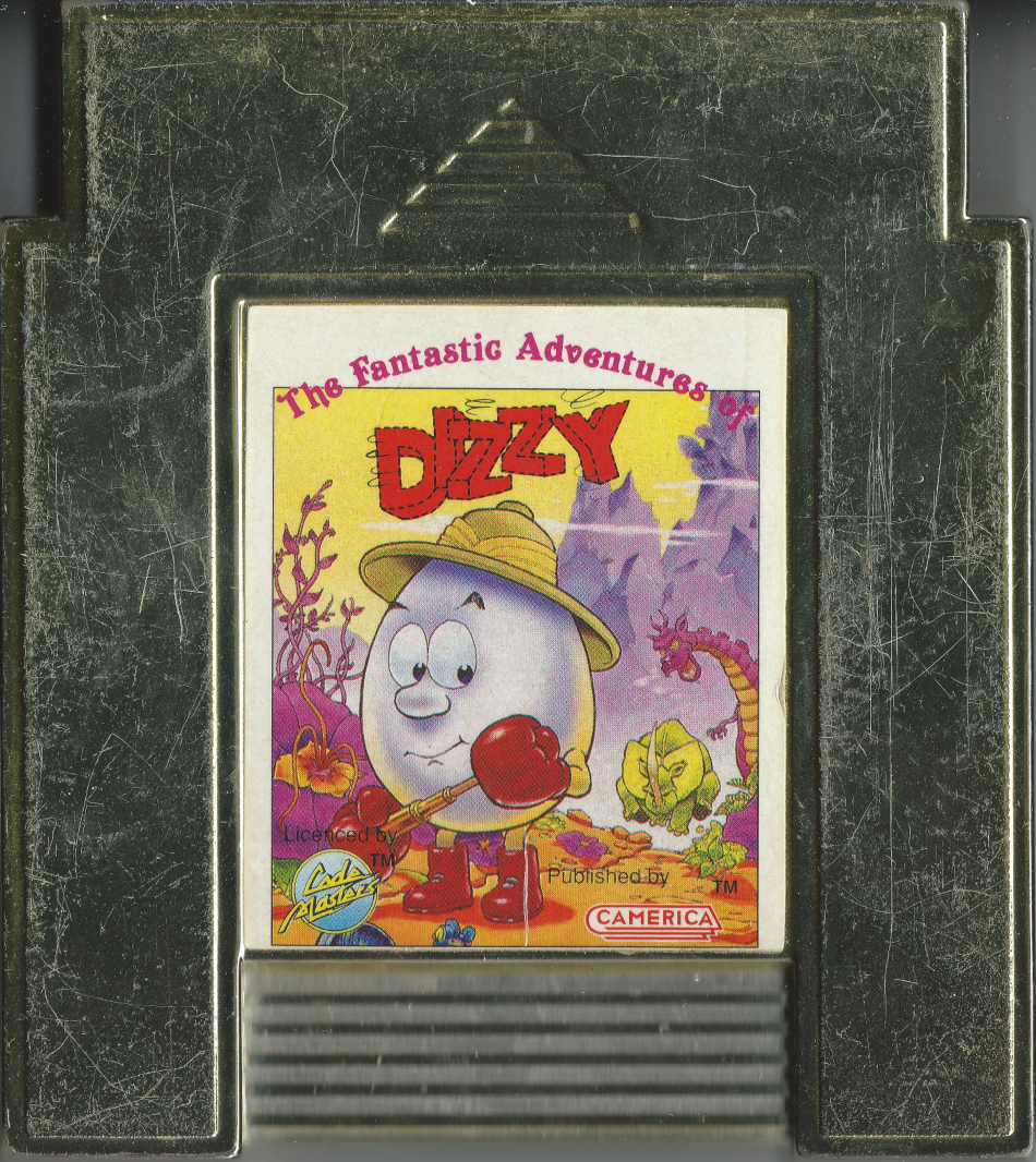 The Fantastic Adventures Of Dizzy - NES Gold Cartridge