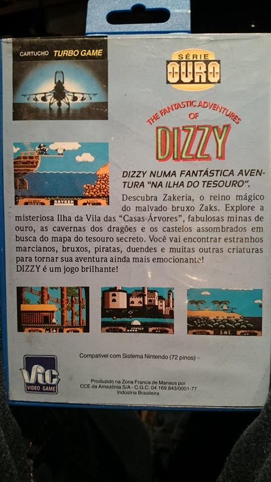 The Fantastic Adventures Of Dizzy - NES Pirate Back