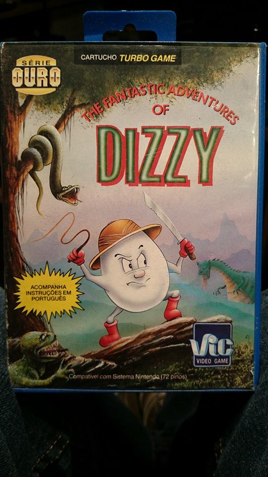 The Fantastic Adventures Of Dizzy - NES Pirate Front