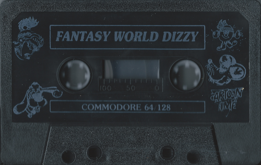 Fantasy World Dizzy - C64 Tape