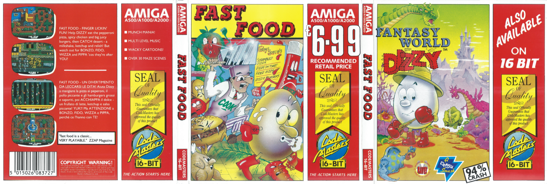 Fast Food - Amiga Front