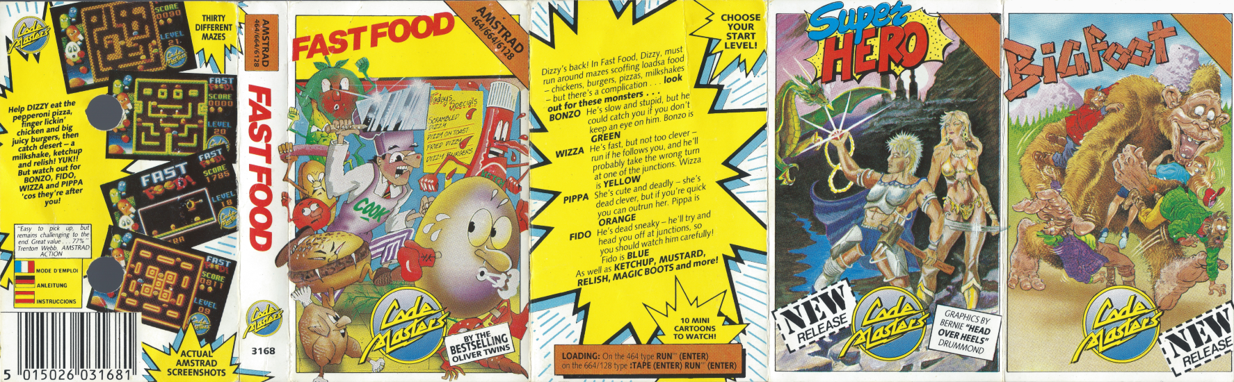 Fast Food - Amstrad Front