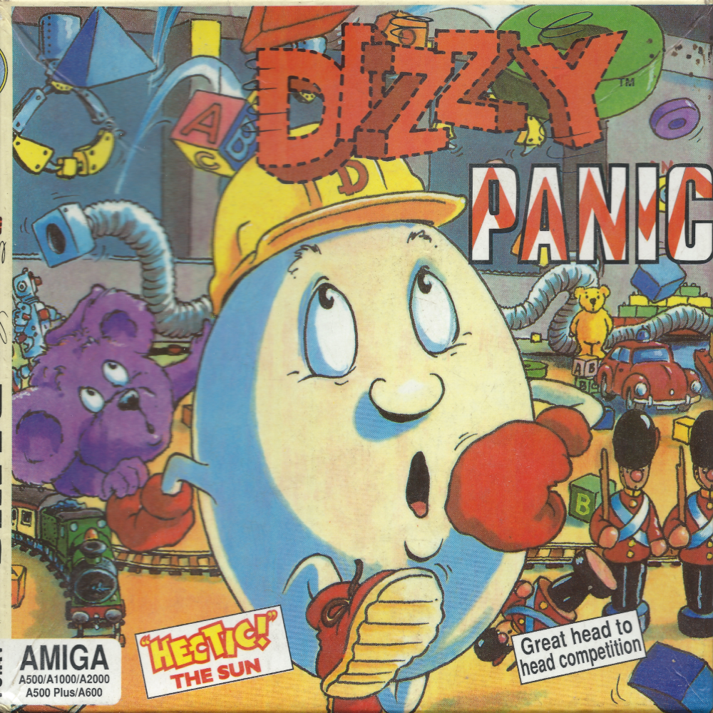 Dizzy Panic - Amiga Front