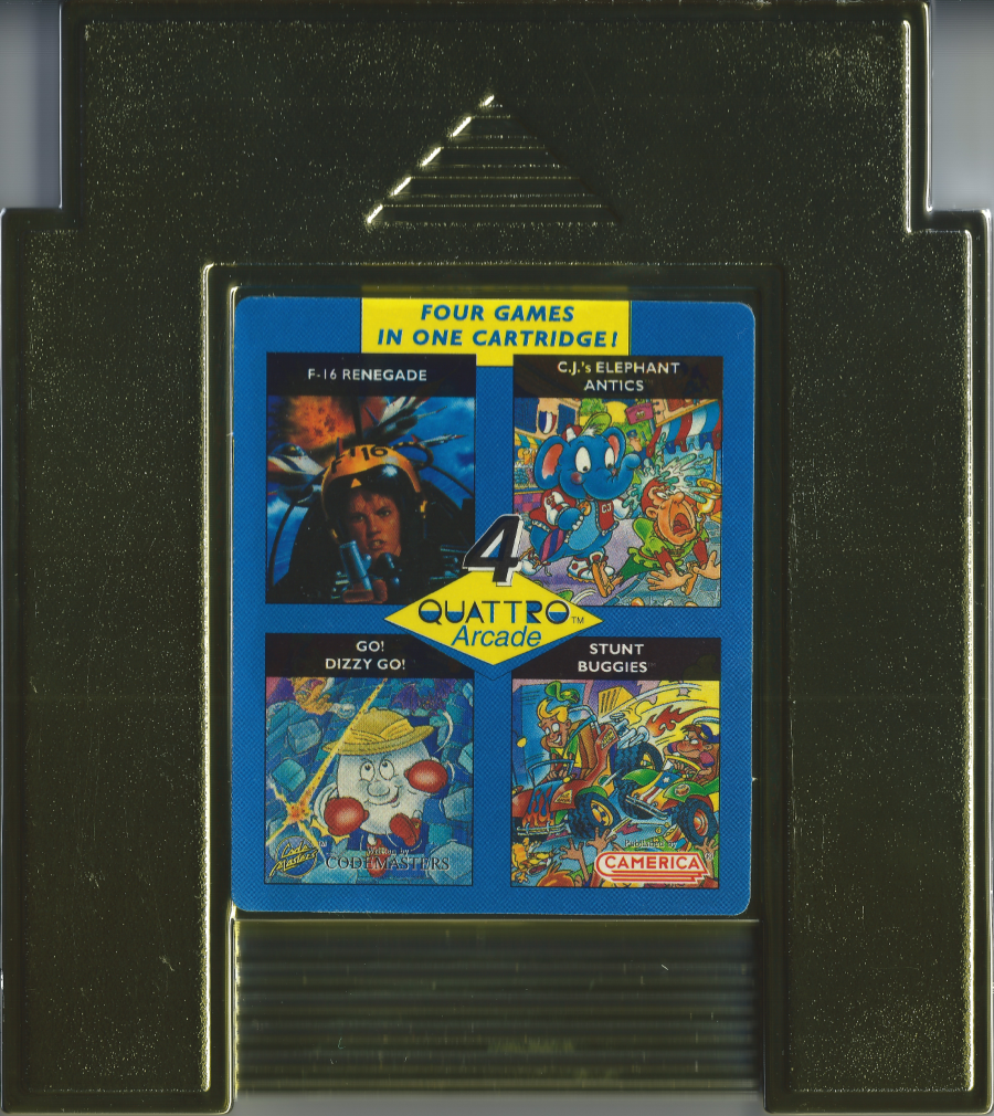 Quattro Arcade - NES Cartridge