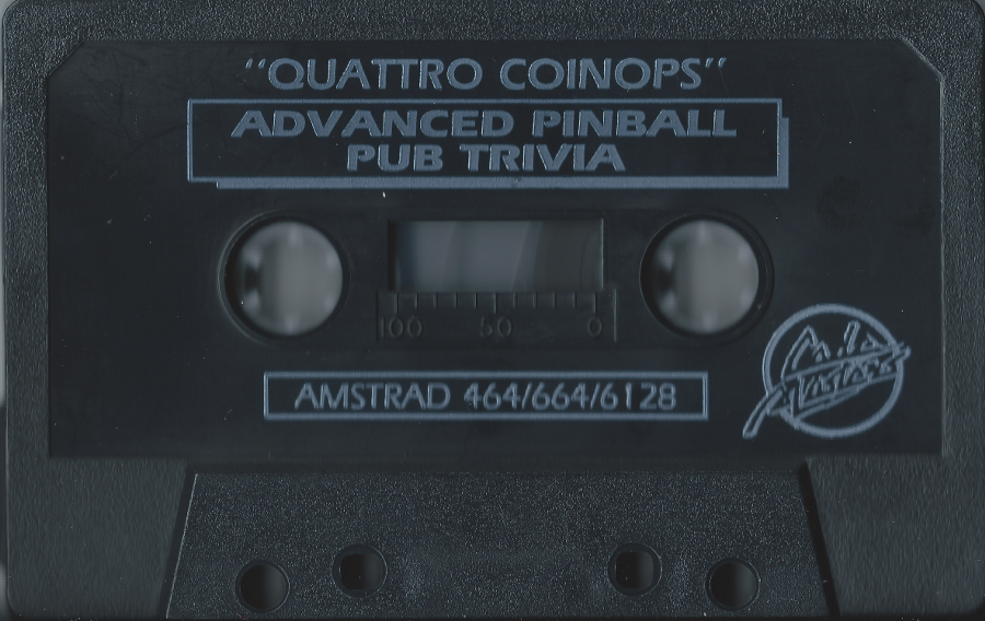 Quattro Coin Ops - Amstrad Tape Front