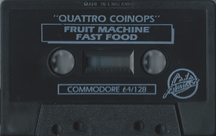 Quattro Coin Ops - C64 Tape Back