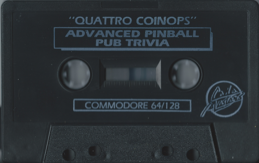 Quattro Coin Ops - C64 Tape Front