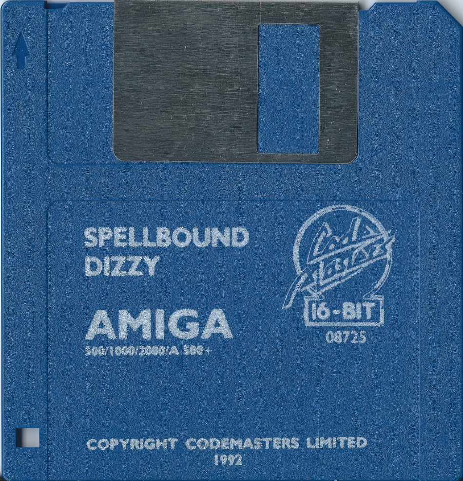 Spellbound Dizzy - Amiga Disk