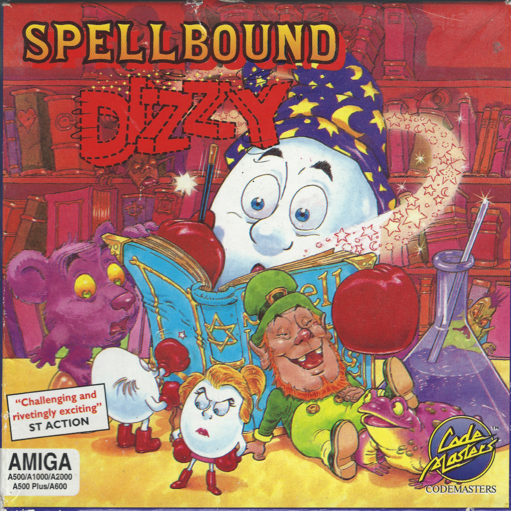 Spellbound Dizzy - Amiga Front