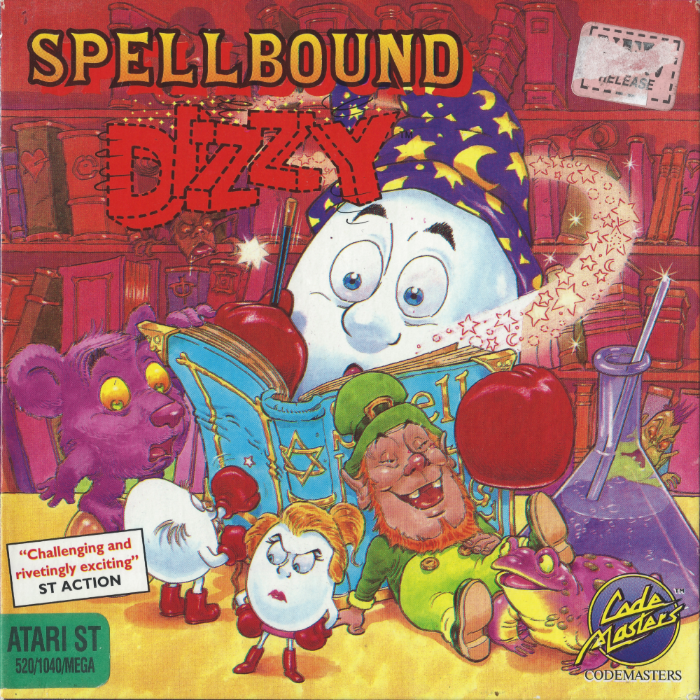 Spellbound Dizzy - Atari ST Front