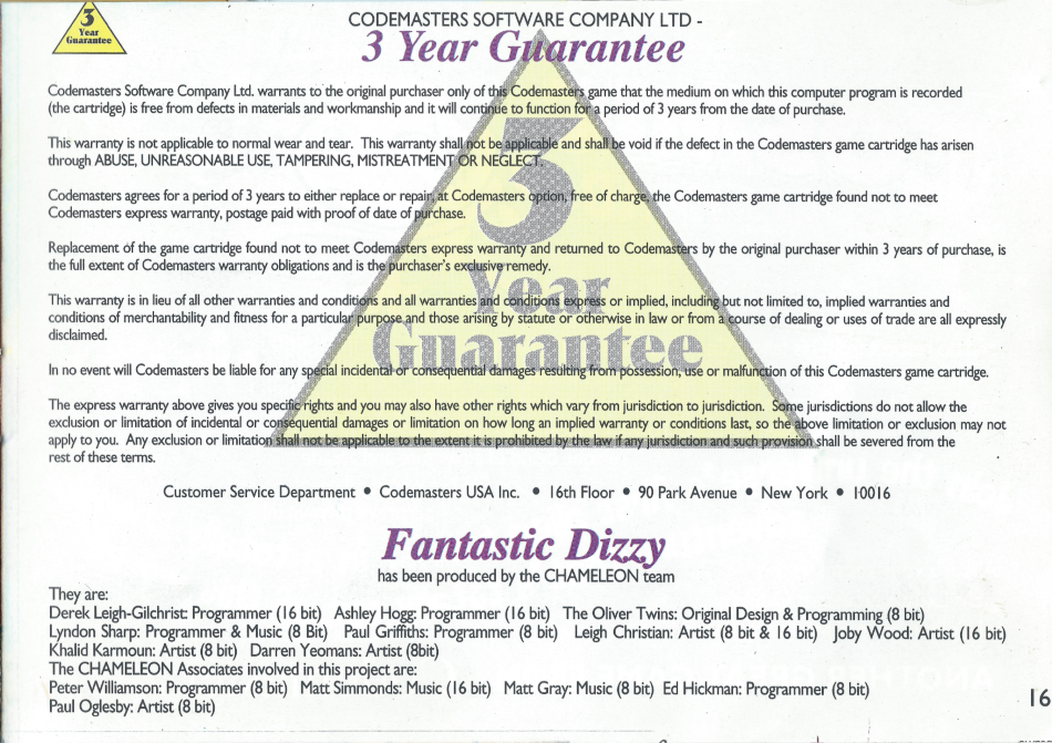 FantasticDizzy_Genesis_Manual-Page16