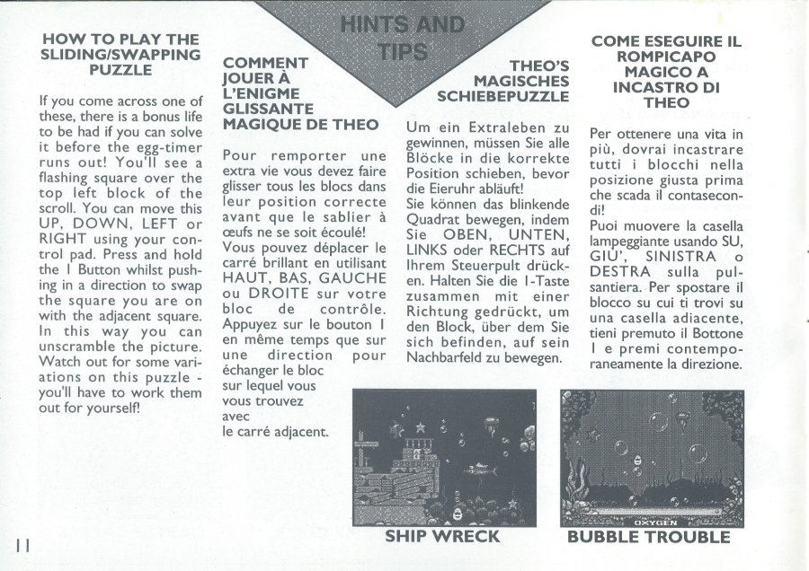 FantasticDizzy_SEGAMasterSystem_Manual-Page11