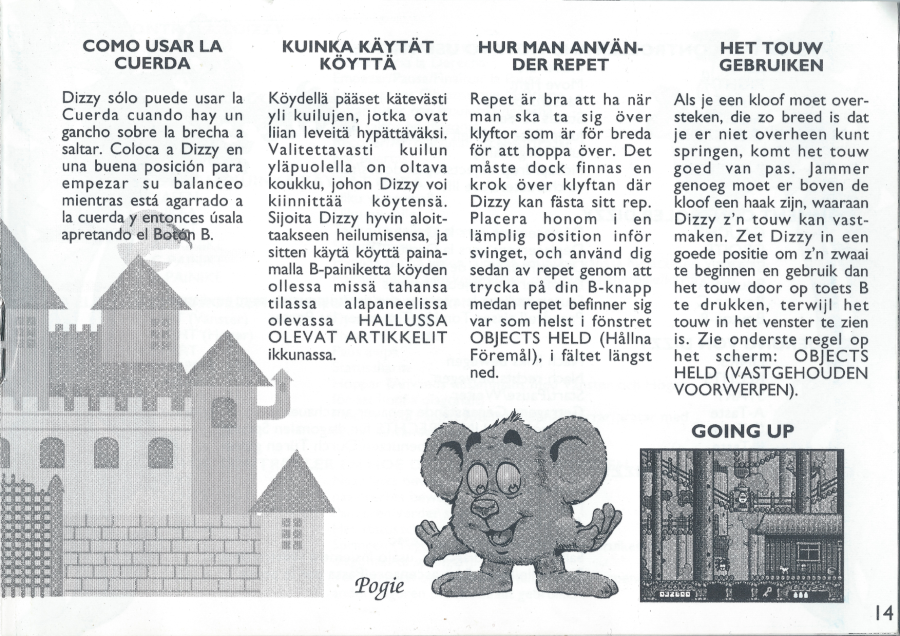 FantasticDizzy_SEGAMegaDrive_Manual-Page14