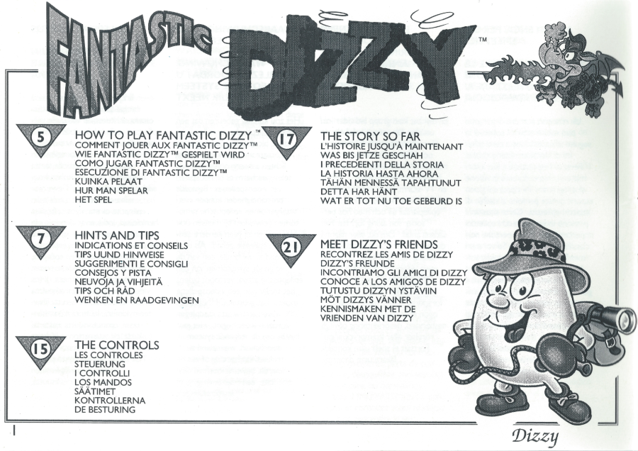 FantasticDizzy_SEGA_Manual-Page01